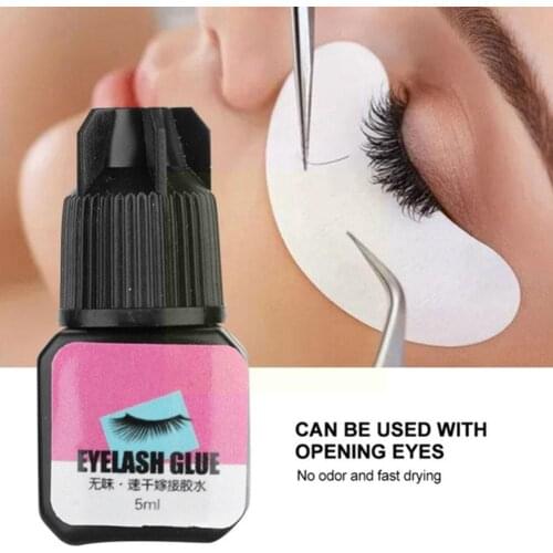 1 Second Fast Drying Strong False Eye Lash Extension Adhesive Eyelash Low Retention Smell Mink Glue Glue V3X3