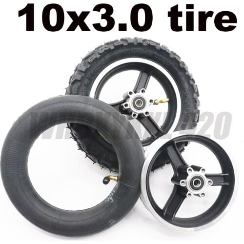 10x3 Tires Inner and Outer Tires for Electric Scooters Zero 10x Dualtron KuGoo M4 Upgrade 10 Inch 10x 3.0 Off Road Tires