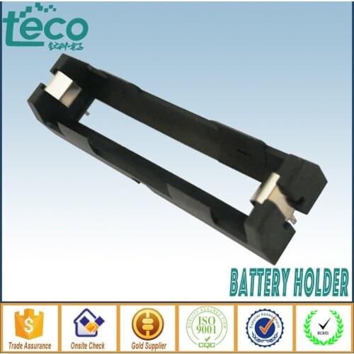 5Pcs/lot High Quality 1 X 18650 Battery Holder THM With Pins 18650 Battery Storage Box TBH-18650-1C-THM