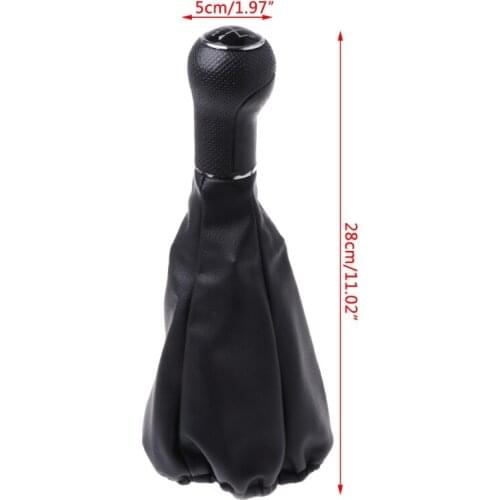 5 Speed Car Auto Gear MT Shift Knob Gaitor Boot Classic 6N 6N2 SEAT IBIZA