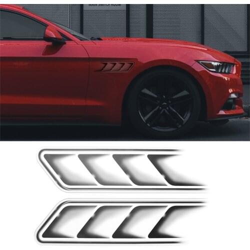 Car Styling Fake Vents Decoration Sticker For Haval Great Wall F7 F7X H5 H7 H8 H9 GMW H6 H2 H1