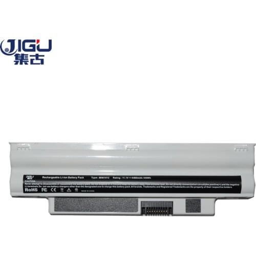 JIGU White New 6Cells Laptop Battery For DELL For Inspiron Mini 1012 Netbook 10.1 3K4T8 8PY7N 854TJ 312-0966 312-0967