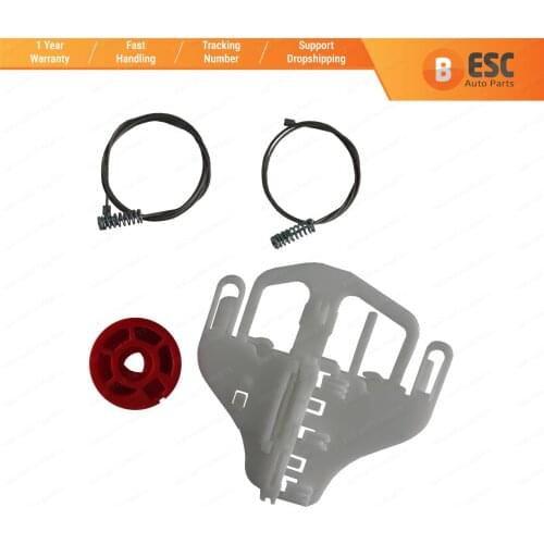 ESC Auto Parts EWR5357 Electrical Power Window Regulator Repair Clips Front Right Door 68004818AA for Dodge Nitro 2007-2011