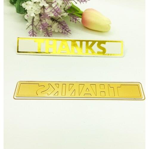 Julyarts New Word Die Thanks Metal Cutting Die 2019 For Scrapbooking Stencils Stamp Paper Card Die Cut Hot Foil Plate Craft Die