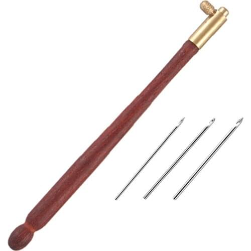 Hot Tambour Hook with 3 Needles 70 100 120 Embroidery Beading Crochet Tools Kit French Embroidery Sewing Home DIY Accessories