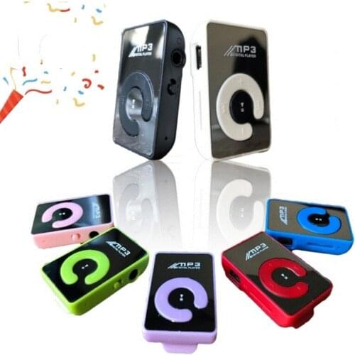 Portable Mini Mp3 Player Sport Cute Mp3 Players Clip With 8gb Micro SD TF Card