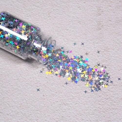 Five-Pointed Star Sequins Bright Flake Sequins Nail Art Glitter Resin Pigment Sequins Flakiess Fillings Jewelry Making