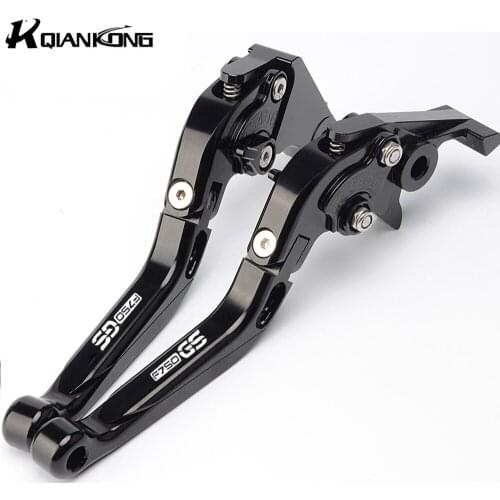 For BMW F850GS 2017 2018 2019 2020 Motorcycle CNC Adjustable Brake Clutch Levers Handlebar Hand Grips F 750 850 GS ADV With logo