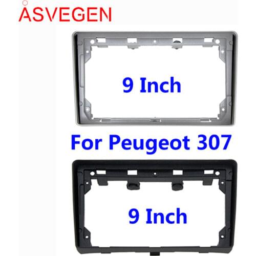 Asvegen Car Radio Fascia Frame For Peugeot 307 Car Dvd Frame Install Panel Dash Mount Installation Dashboard