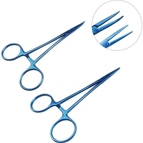 Titanium 122mm Halstead Hemostatic Mosquito Forcep TIps 20mm Dental Ophthalmic Instruments