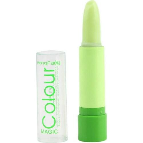 1Pc Magic Colour Temperature Change Color Lipstick Moisturizing waterproof anti-aging protection Lip Balm New Fashion