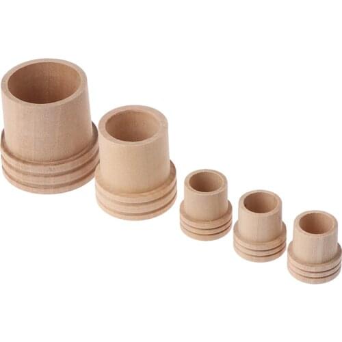 3pcs Wooden Moxa Extinguisher Roller Roll Holder Stick Moxibustion Device