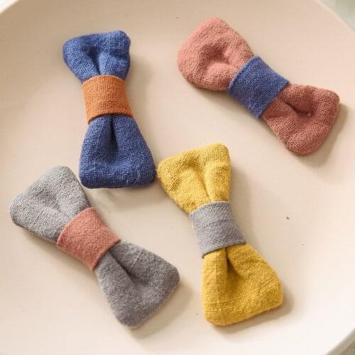 Children Cute Bow Hair Ornament Korea Hair Clips Girls Kawaii Barrettes Hairpins Kids Hair Accessories hair bows