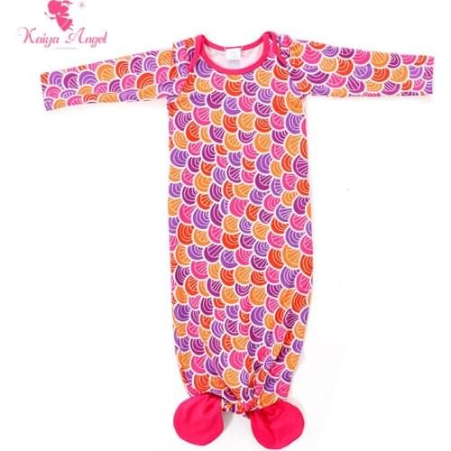 Kaiya Angel 2017 Baby Sleep Bag Bow 3/4 Sleeve Spring Baby Clothes Hot Sale Clothes Sleep Sack Baby Sleeping Bag Baby Grwon