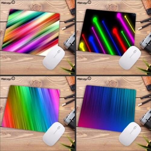 Mairuige Color Line Design Speed Mousepad Large Gaming Rectangle Mouse Pad PC Computer Notebook Speed Mice Play Mat
