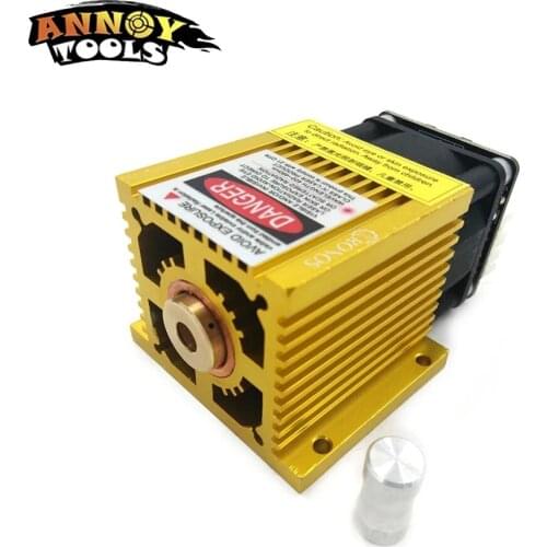 7500mw Fixed-Focus Blue-Violet Laser Module Can Engrave Metal DIY Carving Engraving Machine Engraver Accessory