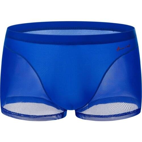 Mens Waist Solid Color Underwear Personality Bump Design Underwear Breathable Material Mens Sexy Underwear