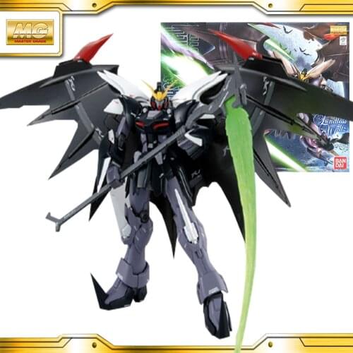 Original BANDAI Gundam MG EW 1/100 Deathscythe Gundam ANIME ACTION figures Assemble PVC Model TOY FOR CHILD