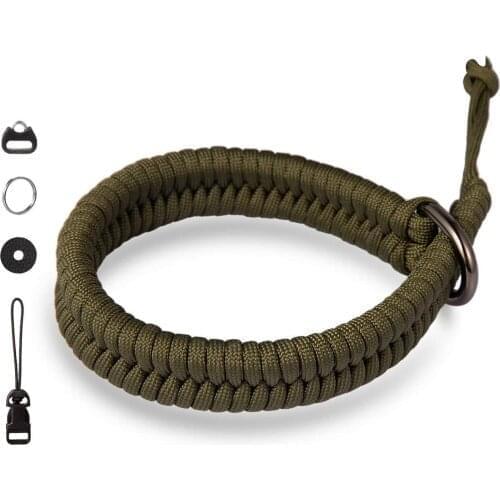 Hand-woven Digital Survival Bracelet Camera Strap Elegant General Camera Adjustable Length Durable Bracelet