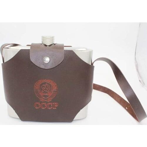 1PC 88oz thick 304 s/steel laser welding flagon Water Leakage proof hip flask for whiskey JZ 1134