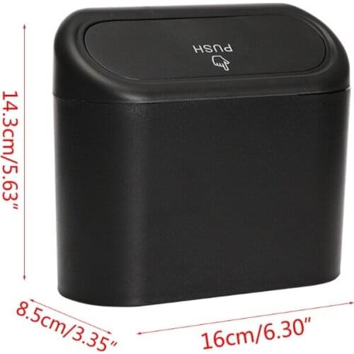 Hanging Multi-function Organizer for Pen Glasses Tissue Masks Stuff Storage Box Trash Can Auto Interior Accessories