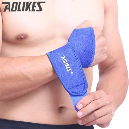Gym Wrist Bands Sports Wrist Support Straps Hand Wraps For Weight Lifting Protector GYM Recommeded Neoprene Ourdoor Bracer