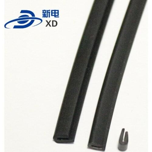 Stainless steel mouth boat rubber strip