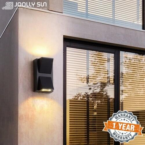 Joollysun Outdoor Lighting Wall Sconces & Light Balcony Home Decoration Walll Lamp Waterproof IP65 AC Powered LED Porch Lamps