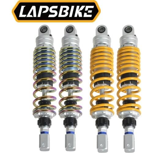 Motorcycle Rear Shock Absorbers Suspension Dampers 280mm-360mm For Scooter Dirt Bike Motorbike Honda Yamaha Kawasaki Suzuki