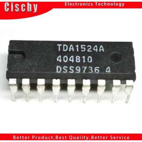 10pcs TDA1524A DIP18 TDA1524 DIP-18 1524A DIP
