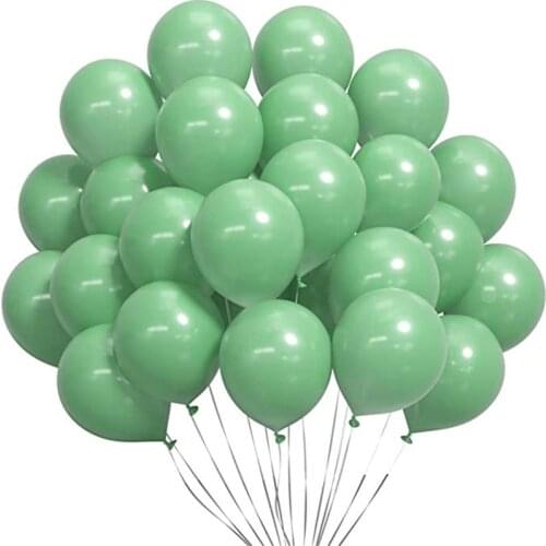 10/30/50pcs Rose Pink Olive Green Balloon for Sweet Bridal Bride to be Wedding Birthday Baby Shower Graduation Party Decorations