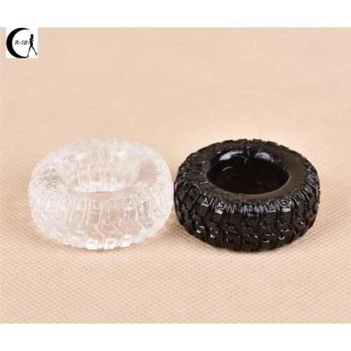2PCS Ring Sex Wheel Rings Tire Adult Game Erotic Products For Men Silicone Ejaculation Penis Ring Delayed Cock Rings Sex Cock