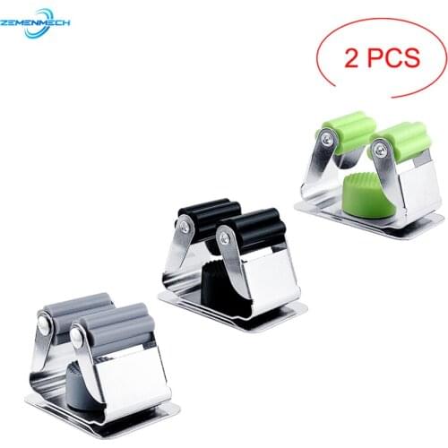 2PCS Fish Tackle Fishing Rod Clips Club Positioning Clamps Holder Accessories Fixing Rack Wall Mount Rod Collection Rack Storage