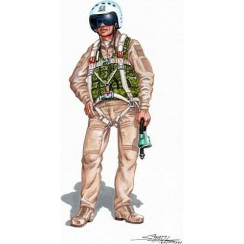 Hyundai aircraft su27 pilot 1:48