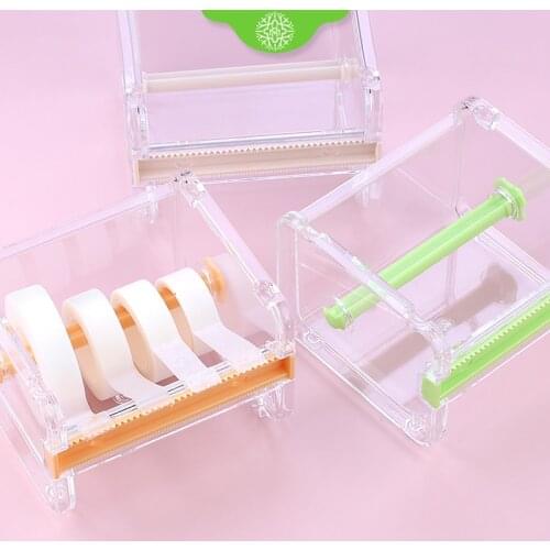 Eyelashes Extension Tape Cutter Dispenser Adhesive Holder Grafting Eyelash Plastic Rotating Tape Cutting Grafting Eyelash Tool