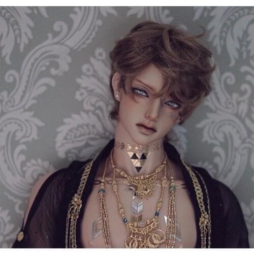 HeHeBJD 1/3 Hdend bjd doll Anubis fantasy doll resin ball jointed model reborn high quality toys low price