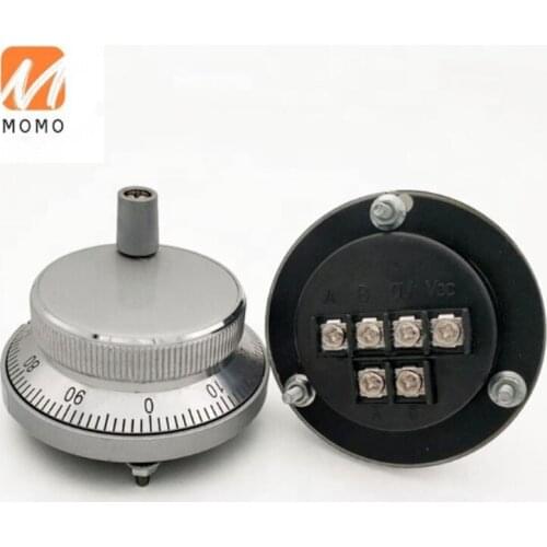 Hot selling rotary encoder 100PPr DC5V manual pulse generator pendant handwheel