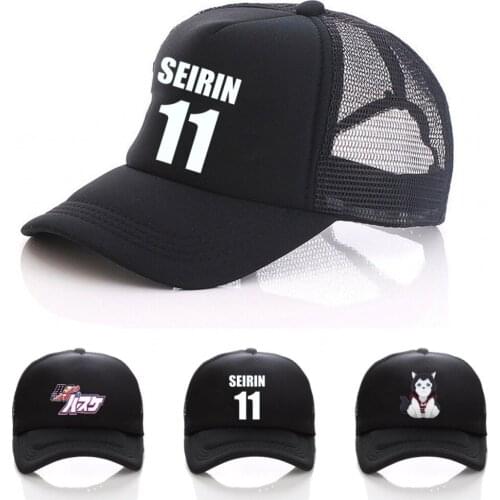 Cartoon anime Kuroko no Basket hat men women summer cap sun protection Adjustable women men cosplay Hat