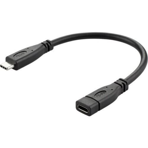 WHOLESALE/50PCS USB3.1 Type-C extension cable male to female Gen2 standard 16 core data video high speed 10G