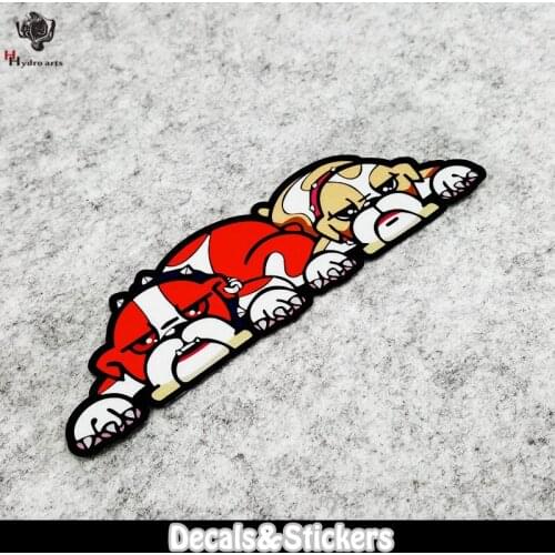 NO.LN141 Rossi bulldog Rip Guido 3M Material Reflective Stickers MOTO GP Car Sticker Decals Racing Stickers Motorcycle