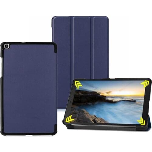 Slim Folio Stand PU Leather Case For Samsung Galaxy Tab A 8.0 2019 T290 T295 T297 Luxury Cover 20PCS/Lot