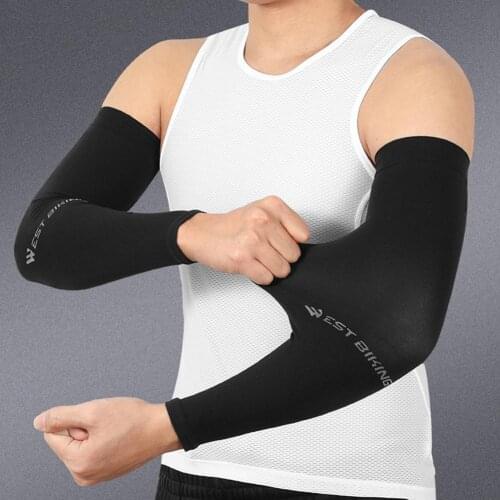1 Pair Arm Sleeve Warmers Safety Sleeve Sun UV Protection Sleeves Arm Cover Cooling Warmer Running Golf Cycling Long Arm Sleeve