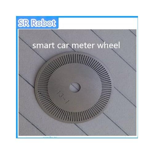 1pcs The code frequency converter race smart car meter wheel photoelectric sensor 100 wire grating code plate 13-1