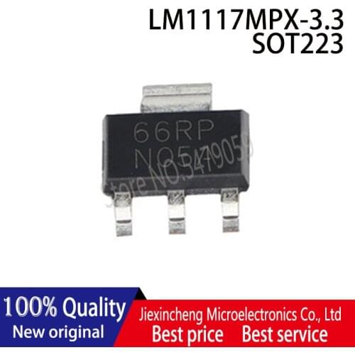 10PCS LM1117MPX-3.3 N05A LM1117MPX SOT223 New original