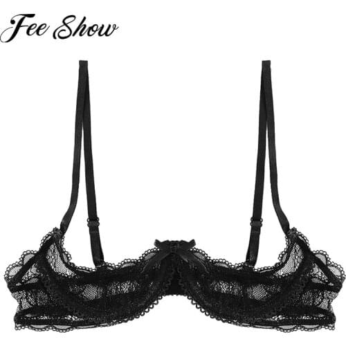 2020 New Arrival Sexy Women Lingerie Corset Lace Bra Bralette Sexy Lingerie 1/4 Cups Push Up Underwire Bra Tops Womens Underwear