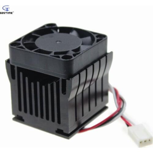 5pcs Aluminium Northbridge Radiator 40x38x36mm Southbridge North Bridge Cooling Fan for PC Computer