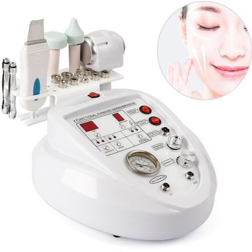 Diamond Microdermabrasion Peeling Therapy Machine Dermabrasion Ultrasounic Beauty Device Anti Acne Skin Lifting Hot Cold Hammer