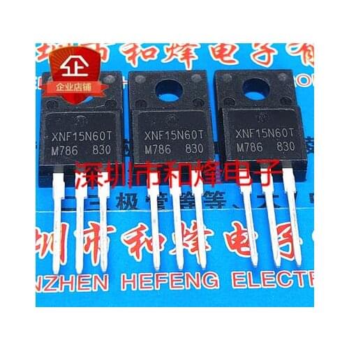 Free shipping 20PCS XNF15N60T 15A 600V TO220F