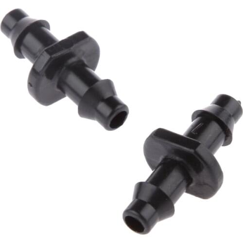 Double Barbed Connector Fitting f/ 4/7mm Tubing Agricultural Irrigation Pack of 50