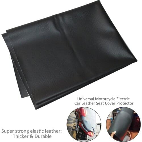 Motorcycle Seat Cover Leather Wear-Resistant Waterproof Seat Protector Pad For Scooter/ Electric Car/ Motorcycle